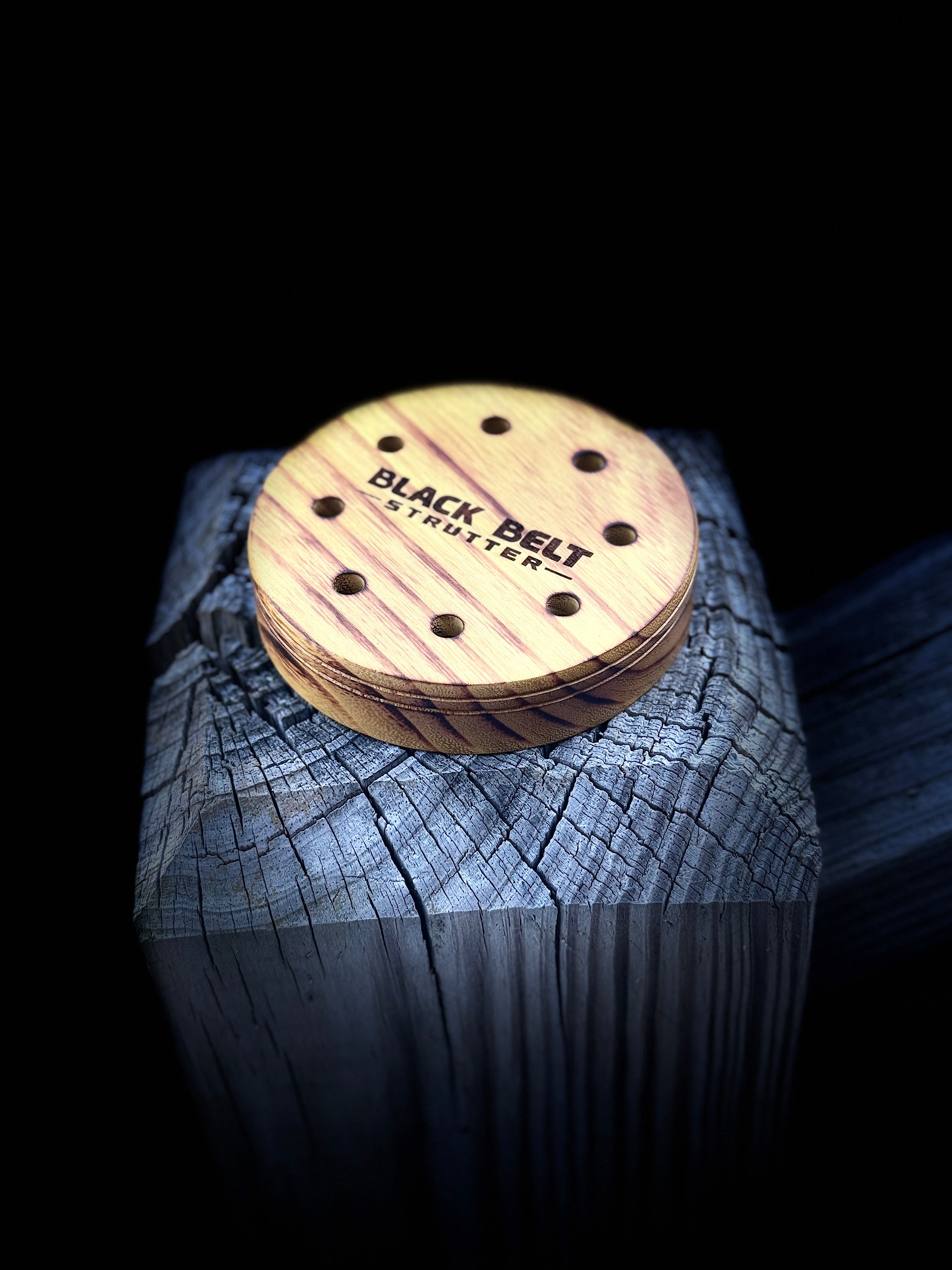 FLAMED OSAGE ORANGE POT CALL