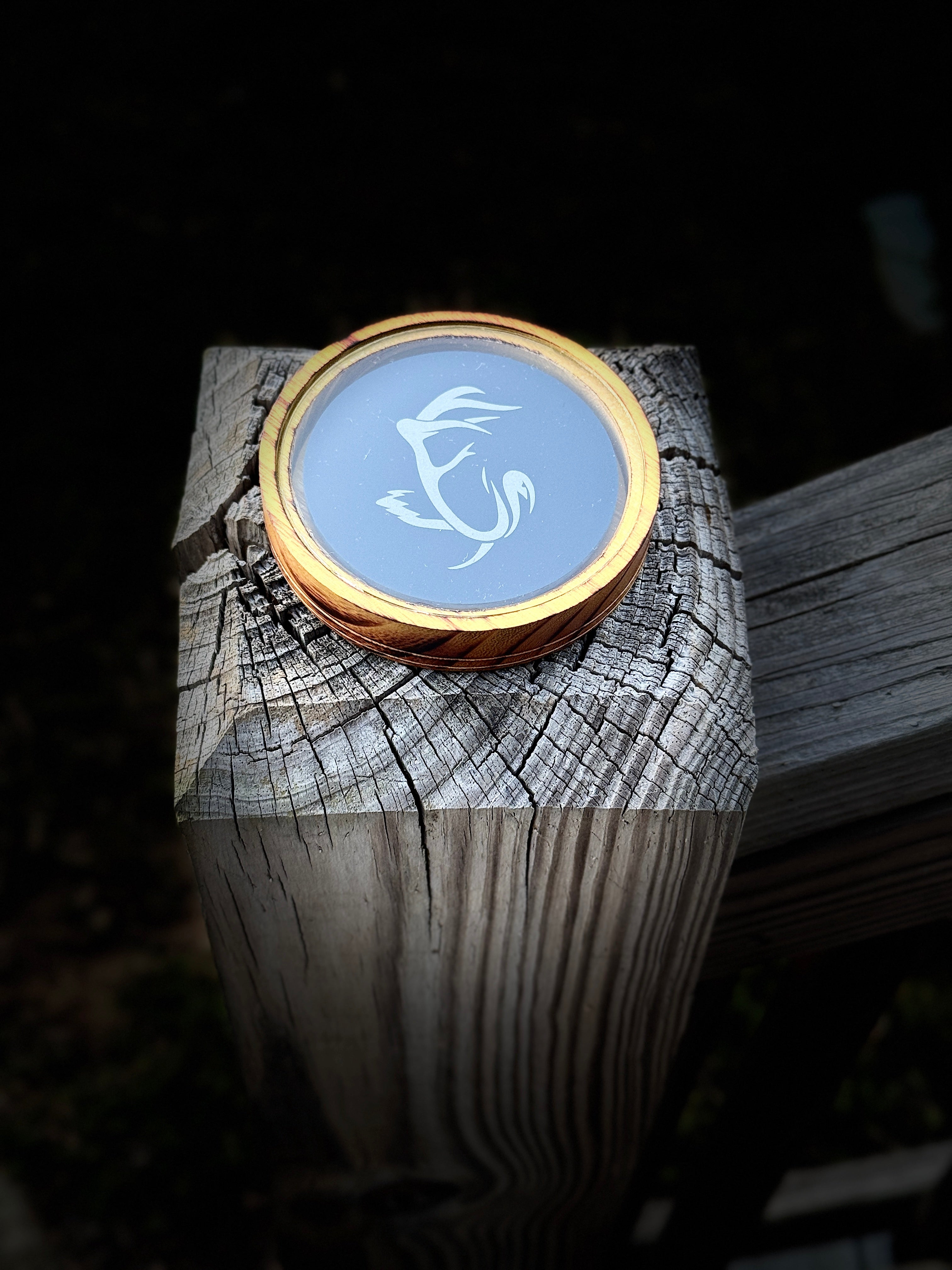 FLAMED OSAGE ORANGE POT CALL